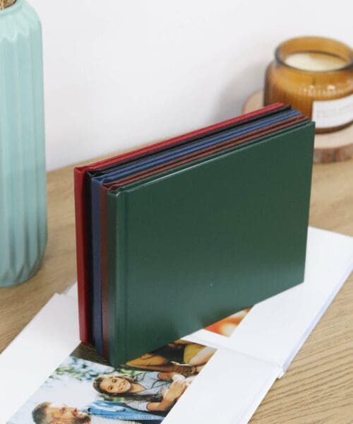 Personalised Photobook with Leatherette Hardcover