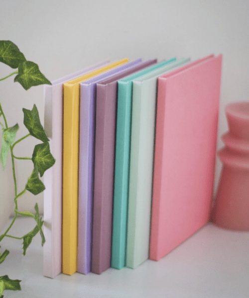 Personalised Photobook with Pastel Shaded Hard Cover