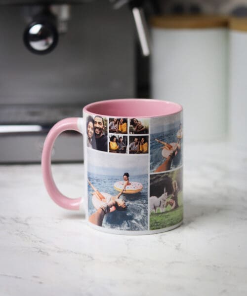 Custom Mugs with Choice of 6 Colours