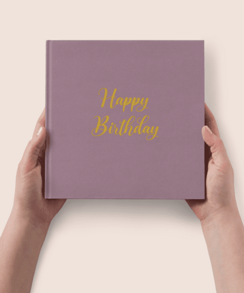 Personalised Foil-Stamped Photobook