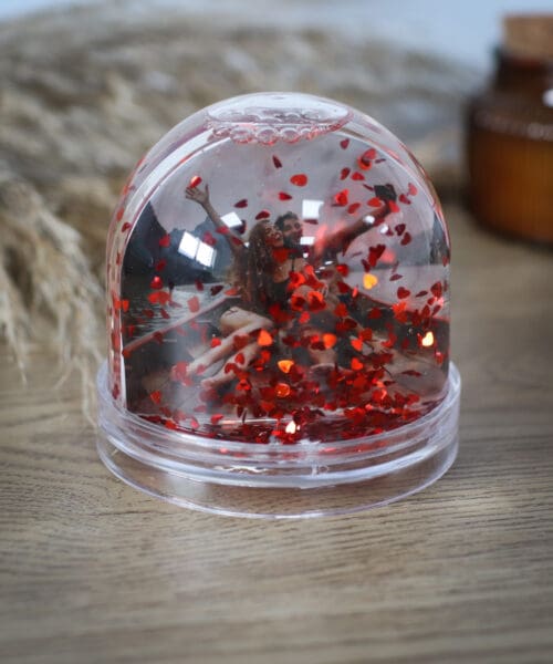 Personalised Valentine’s Day Glitter Globe – sold out