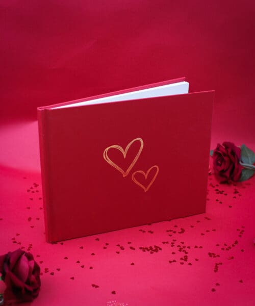 Valentines Day Foil-Stamped Photobook Valentines Day Foil-Stamped Photobook