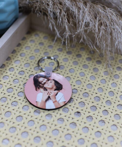 Personalised 2-Sided Shaped Keyring