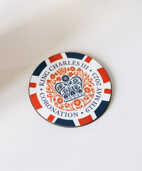 King Charles III Coronation Coaster