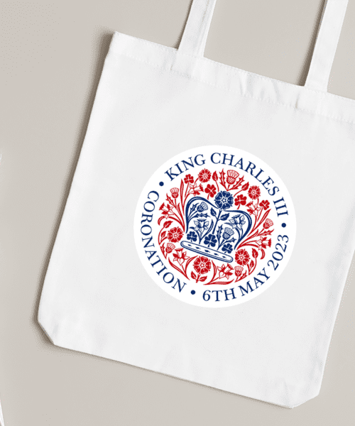 King Charles III Coronation Totebag – Red