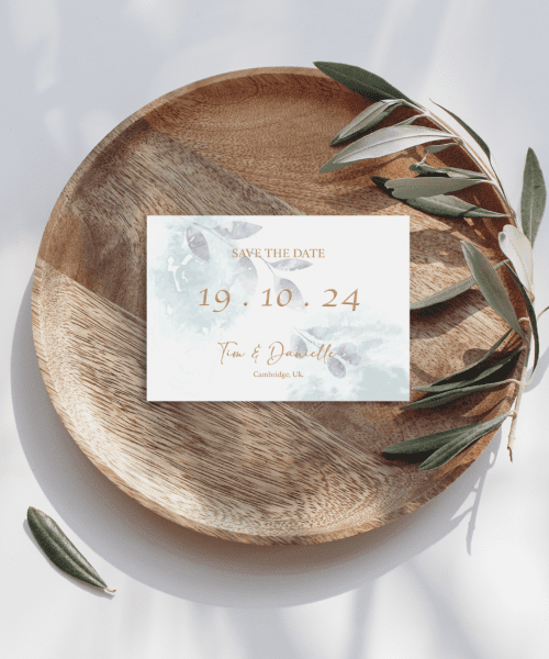 Gold Foiled Save The Date Gold Foiled Save The Date