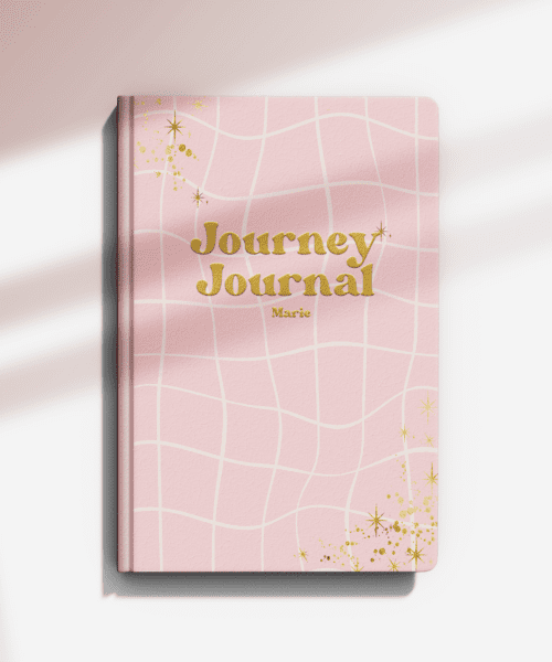 Personalised Pink Gin Notebook, Ruled Personalised Pink Gin Notebook, Ruled